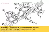 43461GEZ640, Honda, guide, rr. câble de frein honda nps zoomer  nps50 50 , Nouveau