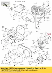 Here you can order the guide,belt vn900b6f from Kawasaki, with part number 130700055: