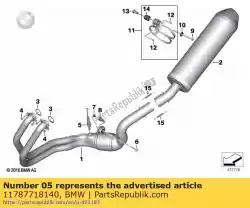 Qui puoi ordinare sensore dell'ossigeno da BMW , con numero parte 11787718140: