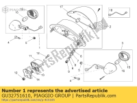 GU32751610, Aprilia, izquierda delantera / trasera derecha gire índica., Nuevo