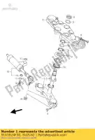 5141024F30, Suzuki, steun voor f suzuki gsx 1300 1999 2000 2001 2002 2003 2004 2005 2006 2007, Nieuw