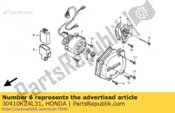 Here you can order the c. D. I. Unit from Honda, with part number 30410KZ4L31: