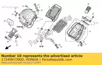 17240KYJ900, Honda, kanaal, inlaat honda cbr  r ra cbr250r cbr250ra 250 , Nieuw