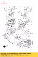 3D8273210000, Yamaha, suporte, suporte lateral yamaha  xvs 950 1300 2007 2008 2009 2010 2011 2012 2014 2015 2016 2017 2018, Novo