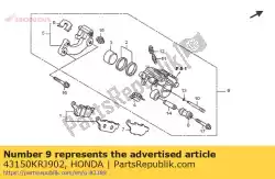 Tutaj możesz zamówić brak dost? Pnego opisu od Honda , z numerem części 43150KRJ902: