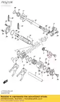 2535031G00, Suzuki, stop, verschuiving c suzuki  lt a 450 500 700 750 2005 2006 2007 2008 2009 2010 2011 2012 2014 2015 2016 2017 2018 2019, Nieuw