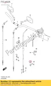 suzuki 5863438210 korek, sprz?g?o - Dół