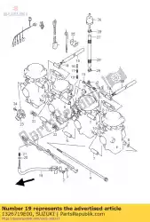 schroef, regelaar van Suzuki, met onderdeel nummer 1326719E00, bestel je hier online:
