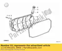 11141460265, BMW, coperchio del carter bmw  1000 1984 1985 1986 1987 1988 1989 1990 1991 1992 1993 1994 1995 1996, Nuovo