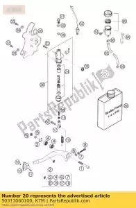 ktm 50313060100 footbrakecyl. 13mm natura 2001 - Il fondo