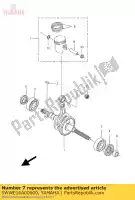 5WWE16A00000, Yamaha, zuiger kit yamaha cw ew yh 50 2005 2006 2007 2008 2009 2010 2011 2013 2014 2015 2016, Nieuw