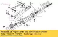 90127393000, Honda, parafuso, rr. travão de travão honda cb cmx pc vf vt xbr 450 500 600 750 800 1100 1986 1987 1988 1989 1990 1993 1994 1995 1996 1997 1998 1999 2000 2001 2002 2004 2005 2006 2007 2008 2009 2010 2011 2012, Novo