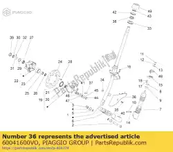 Qui puoi ordinare copertina da Piaggio Group , con numero parte 60041600VO: