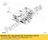 71212310388, BMW, étiquette - abs bmw  750 1000 1984 1985 1986 1987 1988 1989 1990 1991 1992 1993 1994 1995, Nouveau