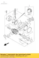3110037H00, Suzuki, Démarreur suzuki gsx r 600 750 2008 2009 2010, Nouveau