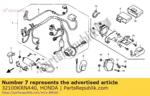 honda 32100KRNA40 uprz??, drut - Dół