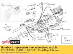 Aprilia AP8112906, Regolatore di tensione, OEM: Aprilia AP8112906