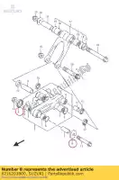 6216203B00, Suzuki, uszczelka, kurz, d?wignia suzuki rm dr z sw lw 80 85 125, Nowy