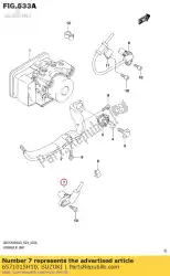 Aqui você pode pedir o sensor, roda rr em Suzuki , com o número da peça 6571015H10: