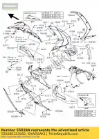 550280333660, Kawasaki, os?ona, bok, góra, lewa, m.s. zx100 kawasaki zx 1000 2012 2013, Nowy