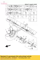 5UGF510G1000, Yamaha, ensemble de démarrage (ball joi yamaha yxr 450 660 2005 2006 2007, Nouveau