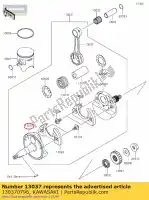 130370796, Kawasaki, krukas, links kx85cef kawasaki  kx 85 2014 2015 2016 2017 2018 2019 2020, Nieuw