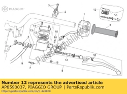 Aprilia AP8590037, Pomp revisie kit, OEM: Aprilia AP8590037