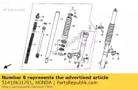 51410KJ1701, Honda, aucune description disponible pour le moment honda mtx 200 1985, Nouveau