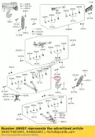 39007Y003945, Kawasaki, arm-susp, fr, upp, rh, nero kvf30 kawasaki  brute force kvf 300 2012 2013 2015 2016 2017 2018 2020 2021, Nuovo