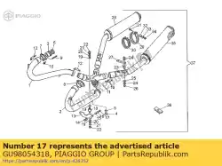 Tutaj możesz zamówić wkr? T od Piaggio Group , z numerem części GU98054318: