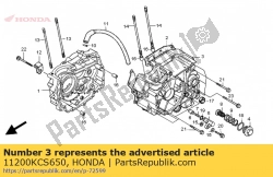 Aquí puede pedir no hay descripción disponible en este momento de Honda , con el número de pieza 11200KCS650: