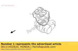Honda 06111402820 kit de junta a - Lado inferior
