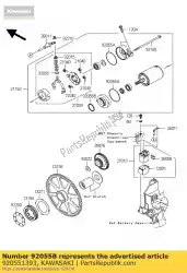 Here you can order the ring-o,37mm from Kawasaki, with part number 920551393: