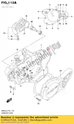 Ici, vous pouvez commander le joint, embrayage c auprès de Suzuki , avec le numéro de pièce 1148227C02: