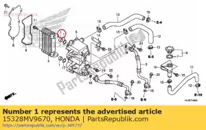 honda 15328MV9670 collier, passage d'huile, 20 mm - La partie au fond