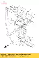 5KE111110000, Yamaha, cabeça, cilindro 1 yamaha tz 250, Novo