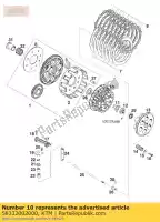 58332002000, KTM, cubo de embrague interno lc4 ktm  adventure competition duke e egs enduro exc lc lc4 ls lse rallye rxc sc six sm smc sms sup super supermoto sx sxc txc 400 450 540 620 625 640 660 1995 1996 1997 1998 1999 2000 2001 2002 2003 2004 2005 2006 2007 2020, Nuevo