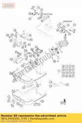 Aquí puede pedir water. Carb. Eng. Prot. L / s 02 de KTM , con el número de pieza 58512099350: