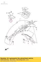 Here you can order the hexagon spanner from Suzuki, with part number 0981600102: