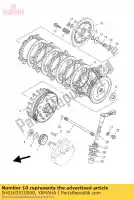 5H0163510000, Yamaha, p?yta, docisk 1 yamaha  tw 125 200 230 1989 2002 2003 2004 2017 2018 2019 2020, Nowy