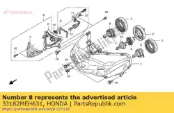 basis, positielicht van Honda, met onderdeel nummer 33182MEH631, bestel je hier online: