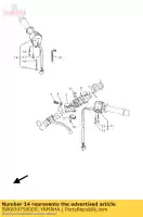 5VK839750000, Yamaha, Mudar de controle Yamaha XT 660 R X Z Tenere ZA, Usava