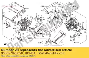 Honda 950057020050 tubo, 7x200 - Lado inferior