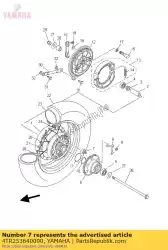 Aqui você pode pedir o amortecedor em Yamaha , com o número da peça 4TR253640000: