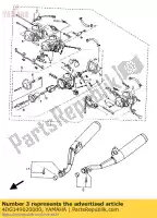 4DG149020000, Yamaha, carburador assy 2 yamaha xj xjs diversion 600, Novo