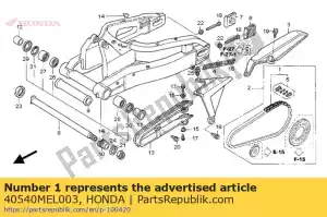 Honda 40540MEL003 chaîne, entraînement did50 - La partie au fond