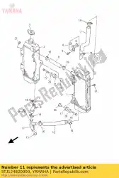 Aquí puede pedir tubo 2 de Yamaha , con el número de pieza 5TJ124820000: