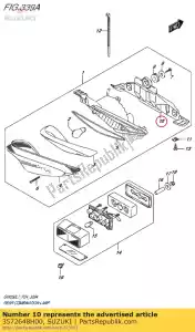 suzuki 3572648H00 support - La partie au fond