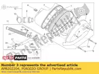 AP8202204, Piaggio Group, Filtro dell'aria aprilia sr ho ditech carb 50 2, Nuovo