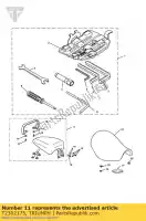 T2302175, Triumph, seat rear triumph rocket iii, classic & roadster 2300 2005 2006 2007 2008 2009 2010 2011 2012, New